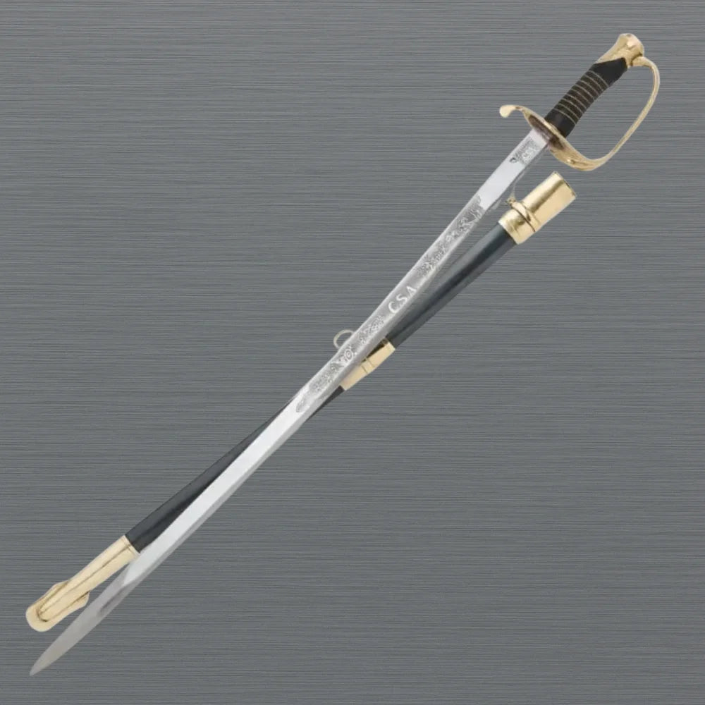Confederate Csa Cavalry Officers Saber Sword