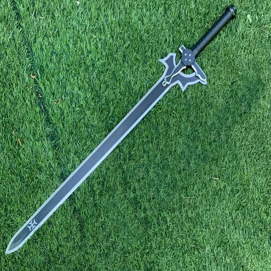 Kirito Elucidator Steel Replica Sword From SAO With Free Sheath