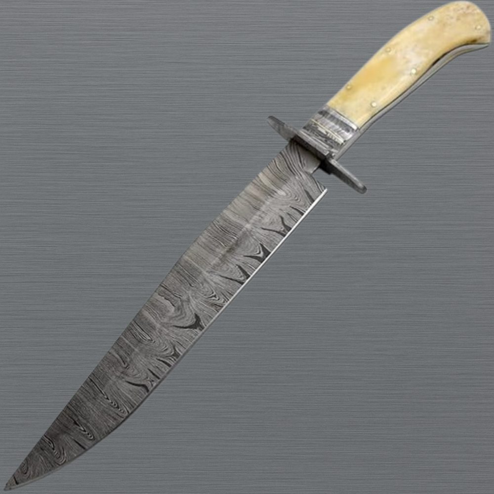 Heavy Duty Damascus Hunting Knife