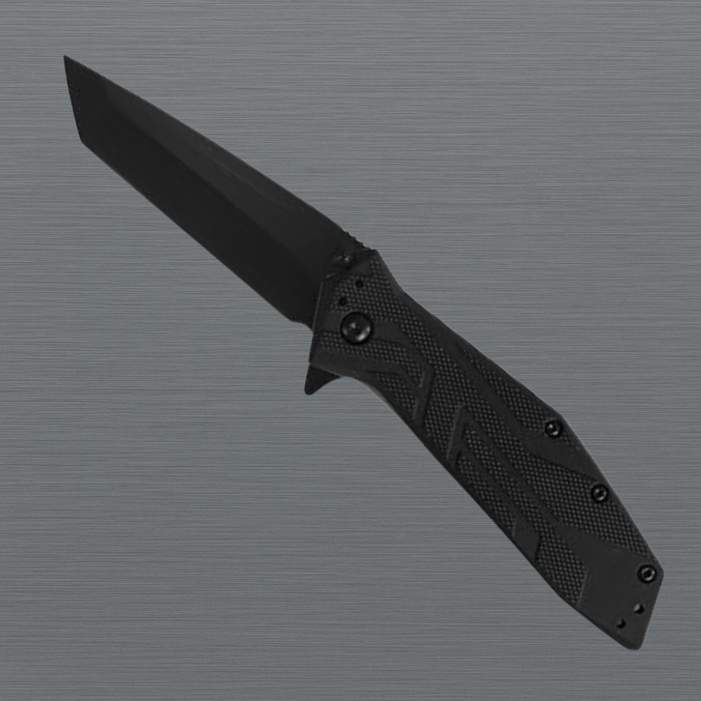 EDC Tactical Folding Knife Tanto Blade with Clip