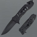 Folding Pocket Knife Glass Breaker & Seatbelt Cutter