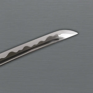 Traditional handmade katana with steel blade