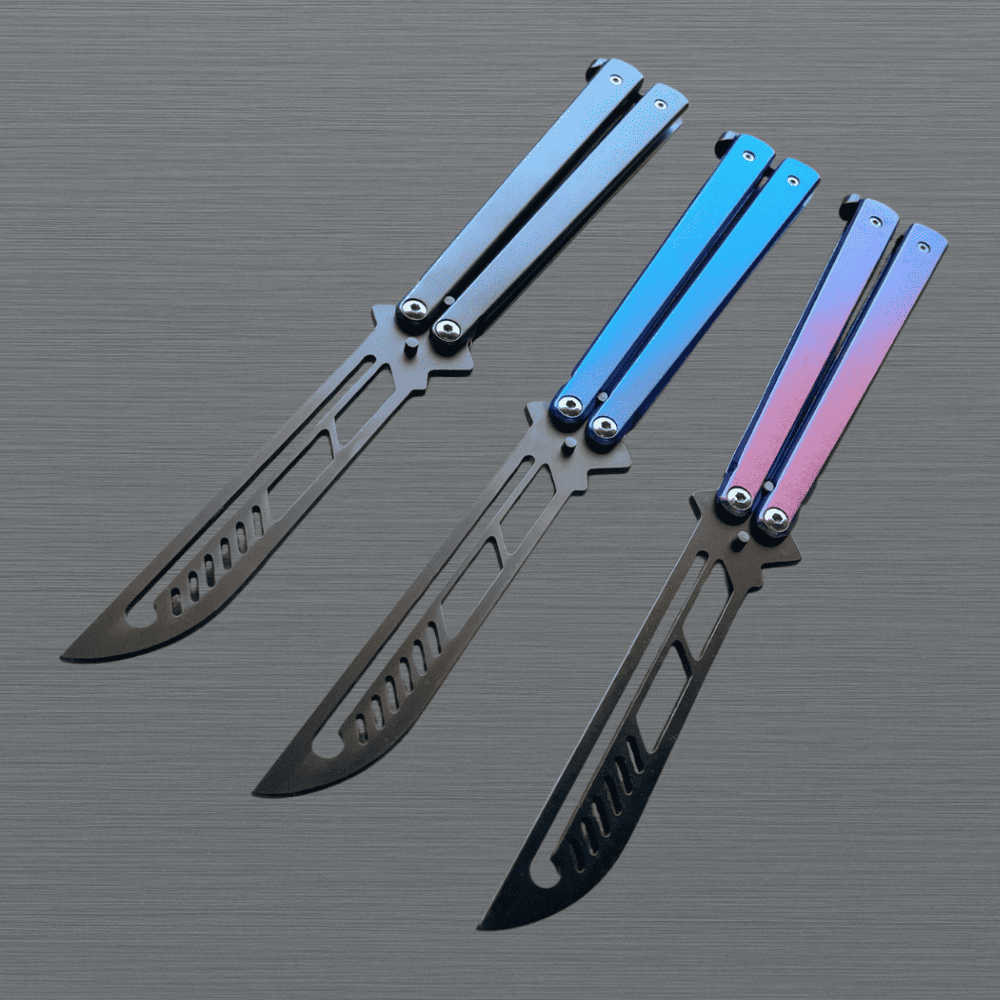 High Quality Balisong Trainer Metal Butterfly 9" Knife