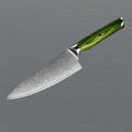 High Quality Damascus Kitchen 8" Knife Ergonomic Handle