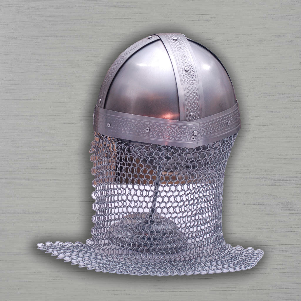 MedievalWarriorHelmetWithChain-2