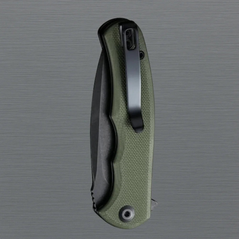 Folding Pocket Knife D2 Steel Blade G10 Handle EDC