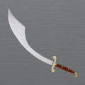 Sinbad Scimitar Sword Replica with Wooden Display Stand