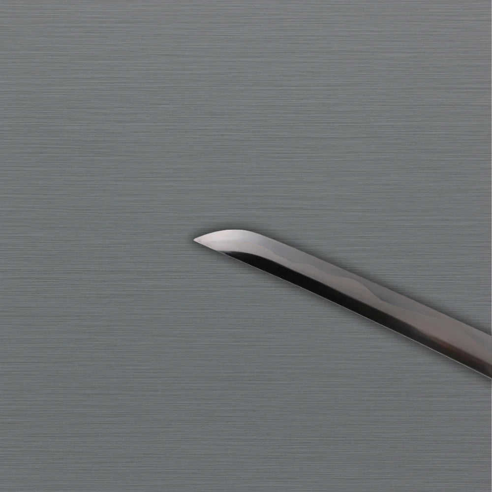 Japanese steel katana with sharp blade