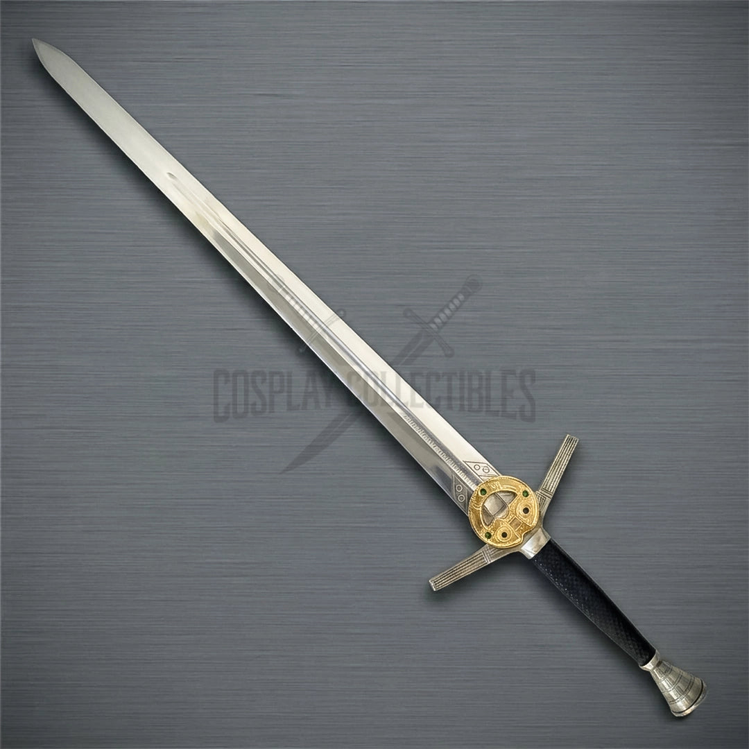 The Witcher Geralt Steel Sword Replica Stone 