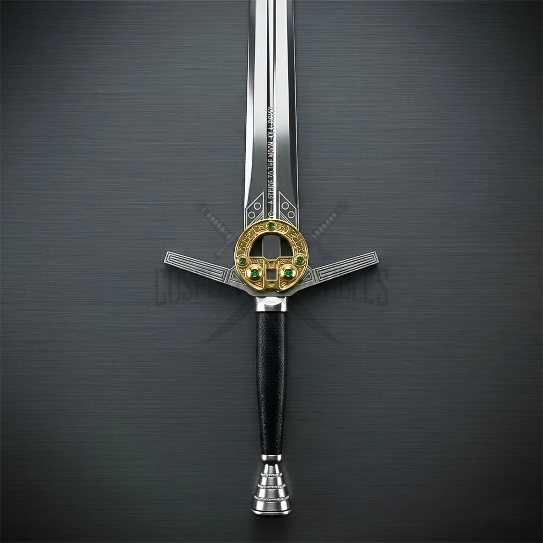 The Witcher Geralt Steel Sword Stone 