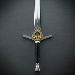 The Witcher Geralt Steel Sword Stone 