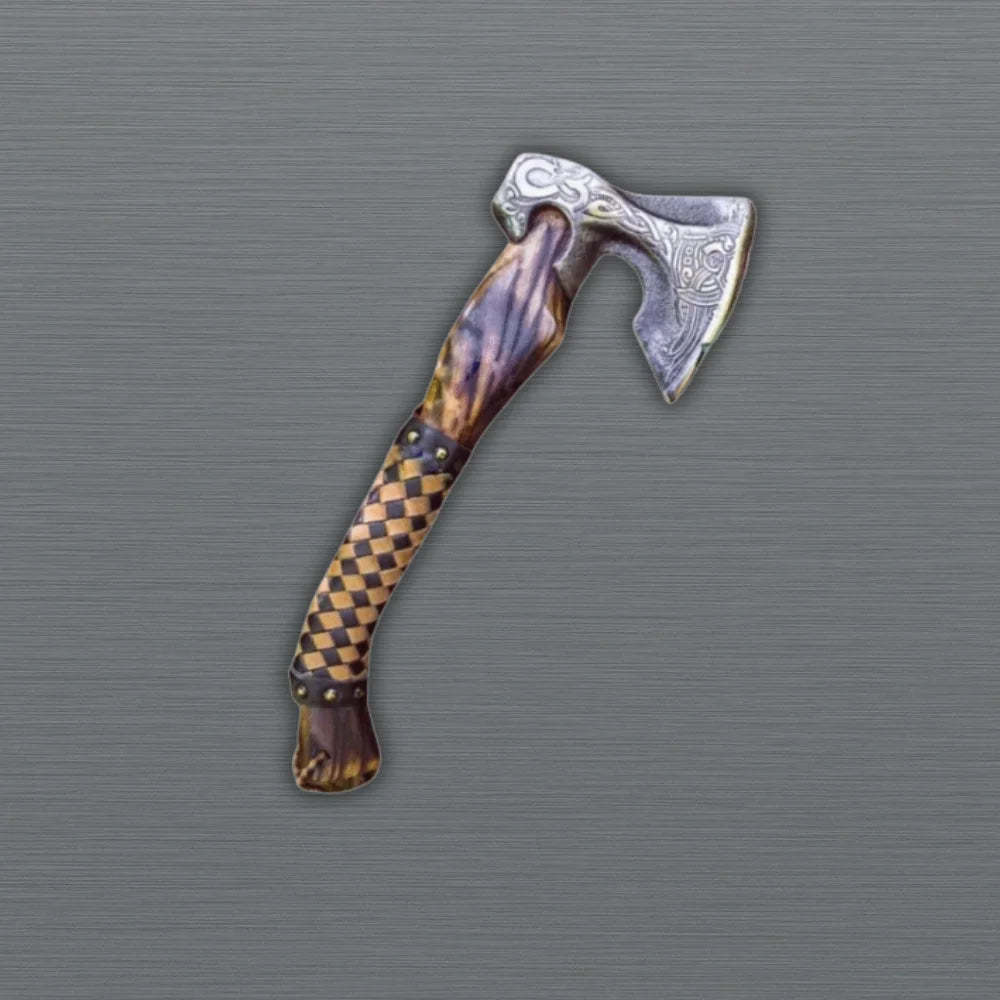 Valhalla Rune-Engraved Throwing Axe