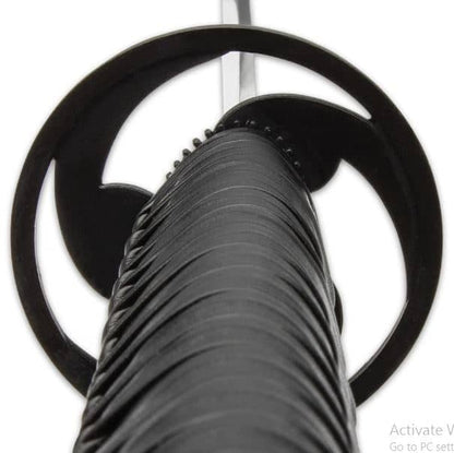 Black Gankyil Carboon Steel Katana Sword