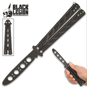 Black Legion Balisong Butterfly Trainer - Black