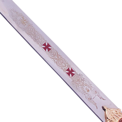 Gold Marto Templar Sword