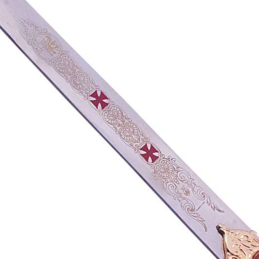 Gold Marto Templar Sword