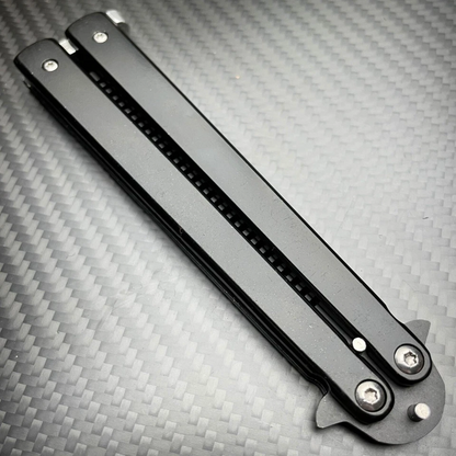 Black Butterfly Balisong Comb Beard & Hair Trainer Tool