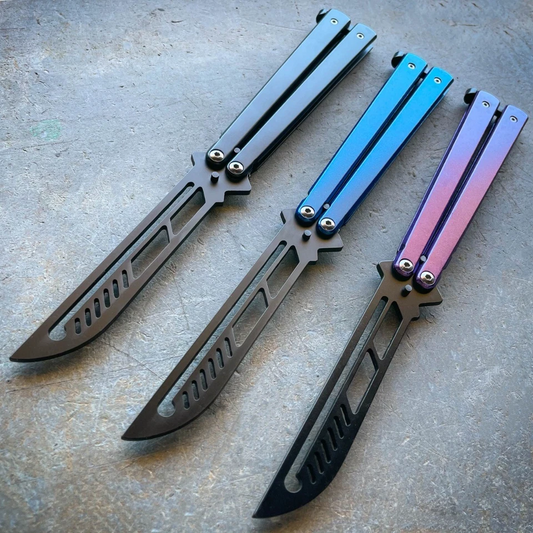 High Quality Balisong Trainer Metal Butterfly 9" Knife