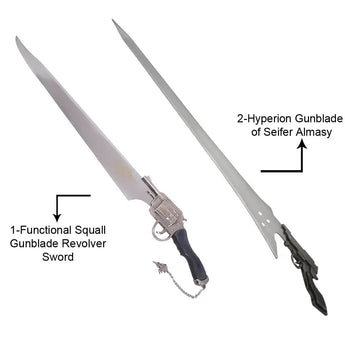 Squall Gunblade & Seifer Almasy Hyperion Gunblade